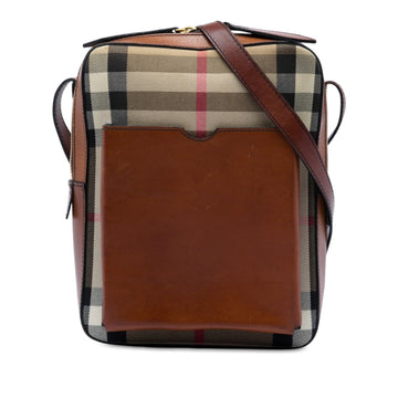 Burberry House Check Canvas Crossbody