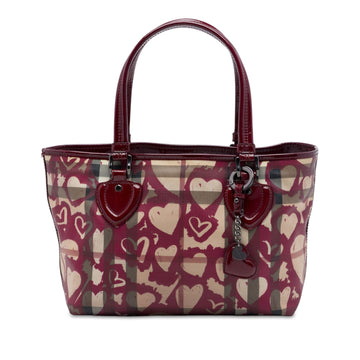 Burberry House Check Coated Canvas