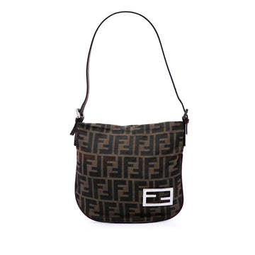 Fendi Zucca Canvas Shoulder Bag Pre-