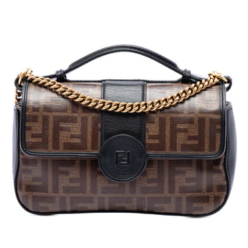 Fendi Vitello Grace And Glazed Ff Double