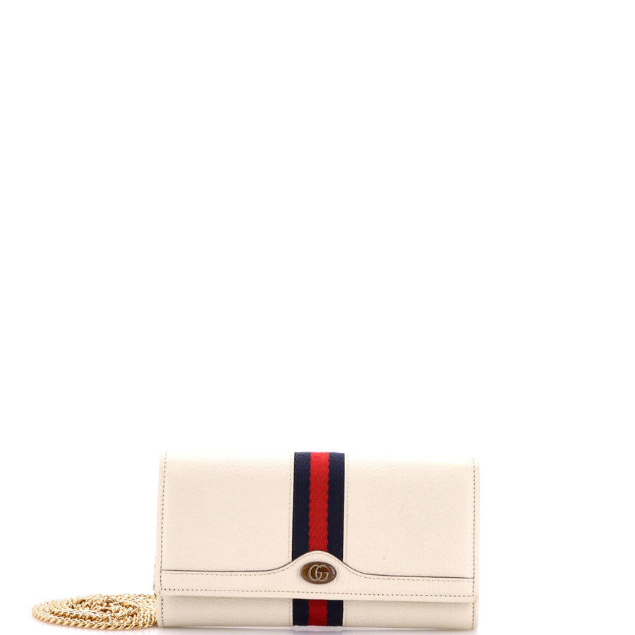 Gucci Ophidia Chain Wallet Leather