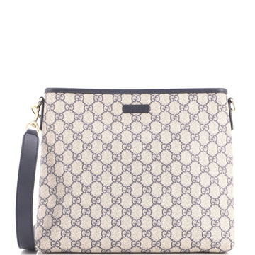 Gucci Zip Top Messenger Bag Gg Coated