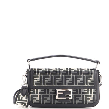 Fendi Baguette Nm Bag Zucca Pu Medium