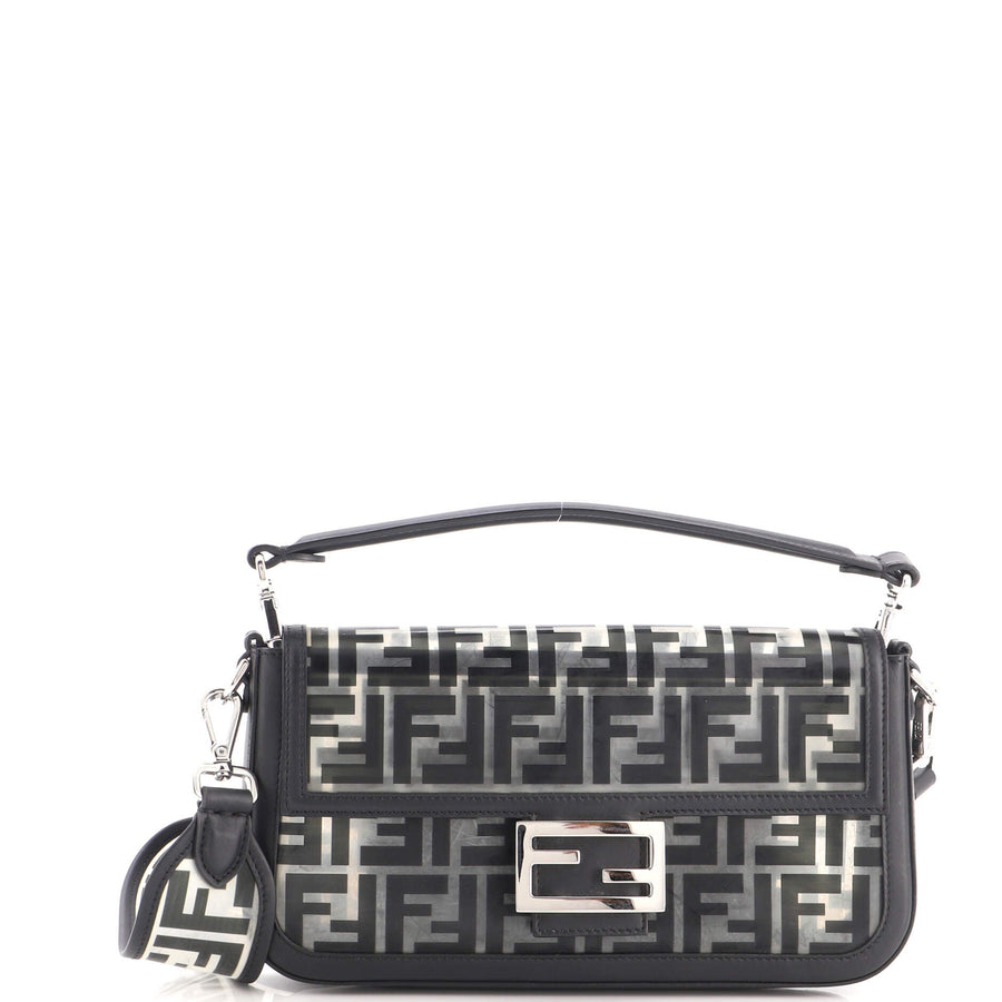 Fendi Baguette Nm Bag Zucca Pu Medium