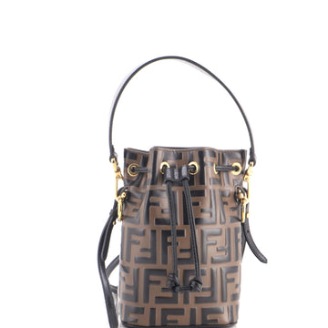 Fendi Mon Tresor Bucket Bag Zucca