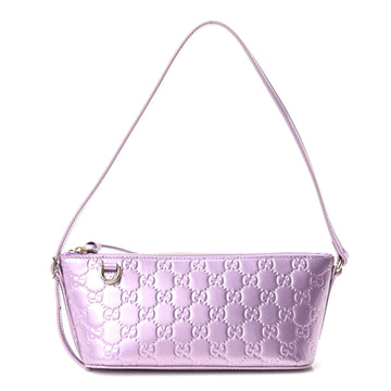 Gg Shine Guccissima Emblem Small
