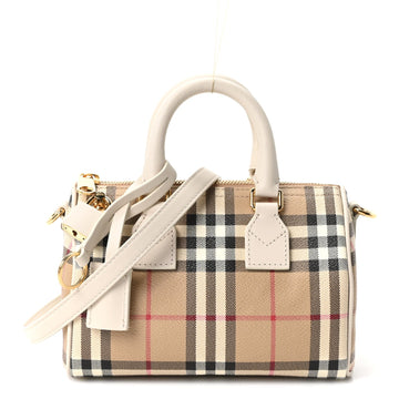 Burberry Vintage Check Mini Bowling Bag