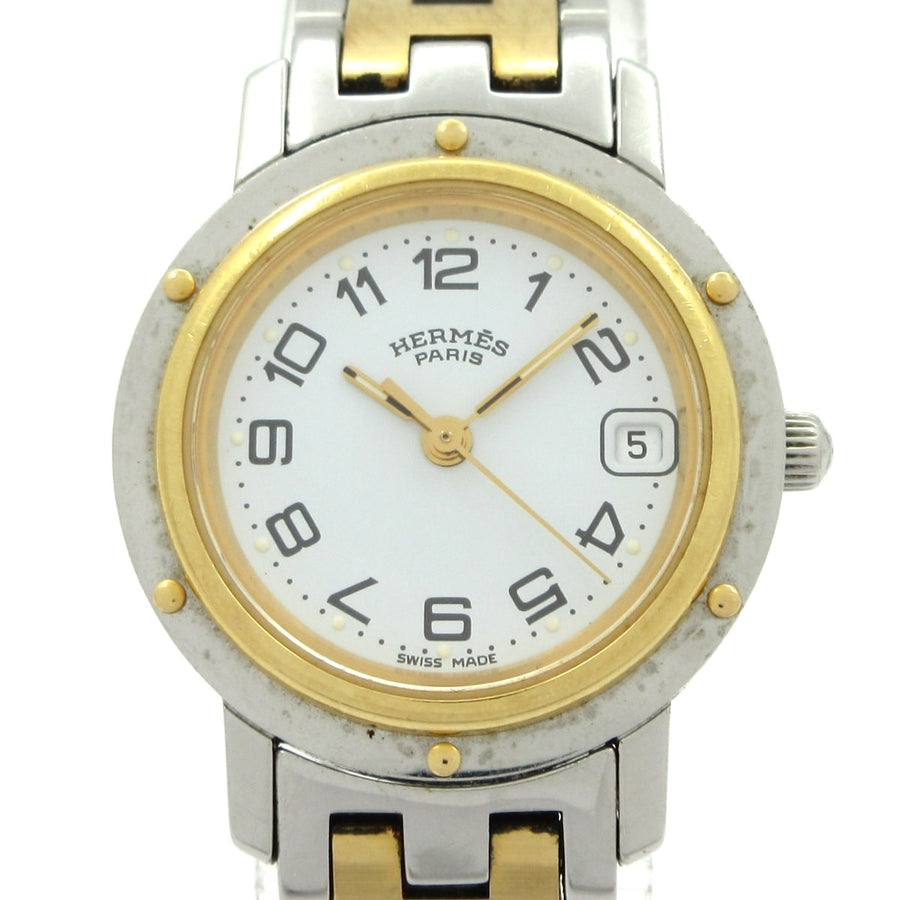 Hermes Clipper 9***** Silver Gold