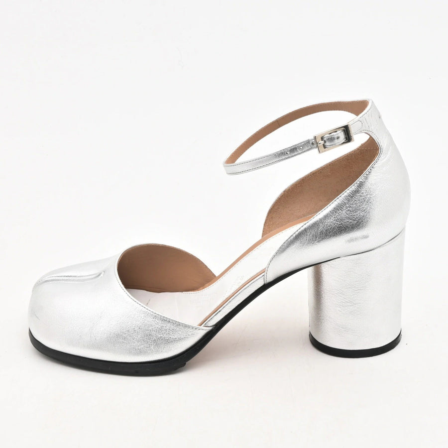 Maison Margiela Silver Leather Women's