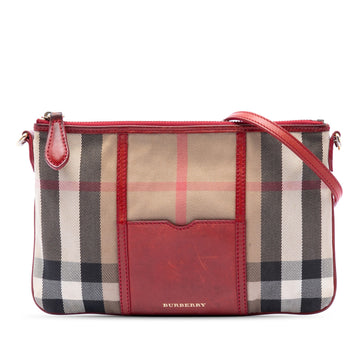 Burberry House Check Canvas Crossbody