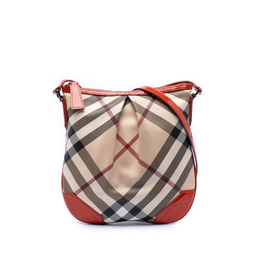 Burberry Supernova Check Coated Canvas