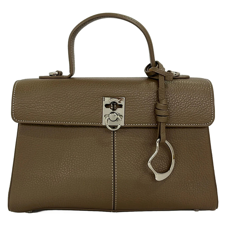 Cafune Stance Bag Brown Leather Handbag