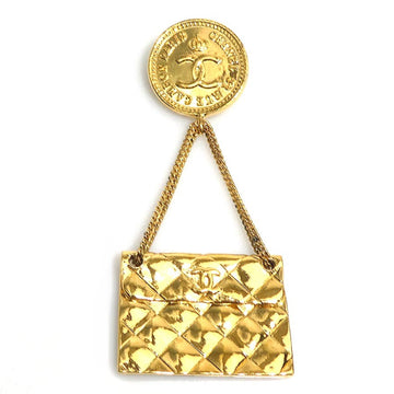 Chanel Cc Logo Bag Motif Brooch