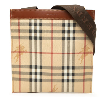 Burberry Haymarket Check Coated Canvas