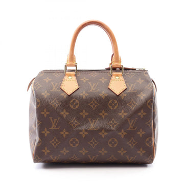 Louis Vuitton Speedy 25 Handbag Leather