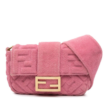 Fendi Embossed Terry Cloth Ff