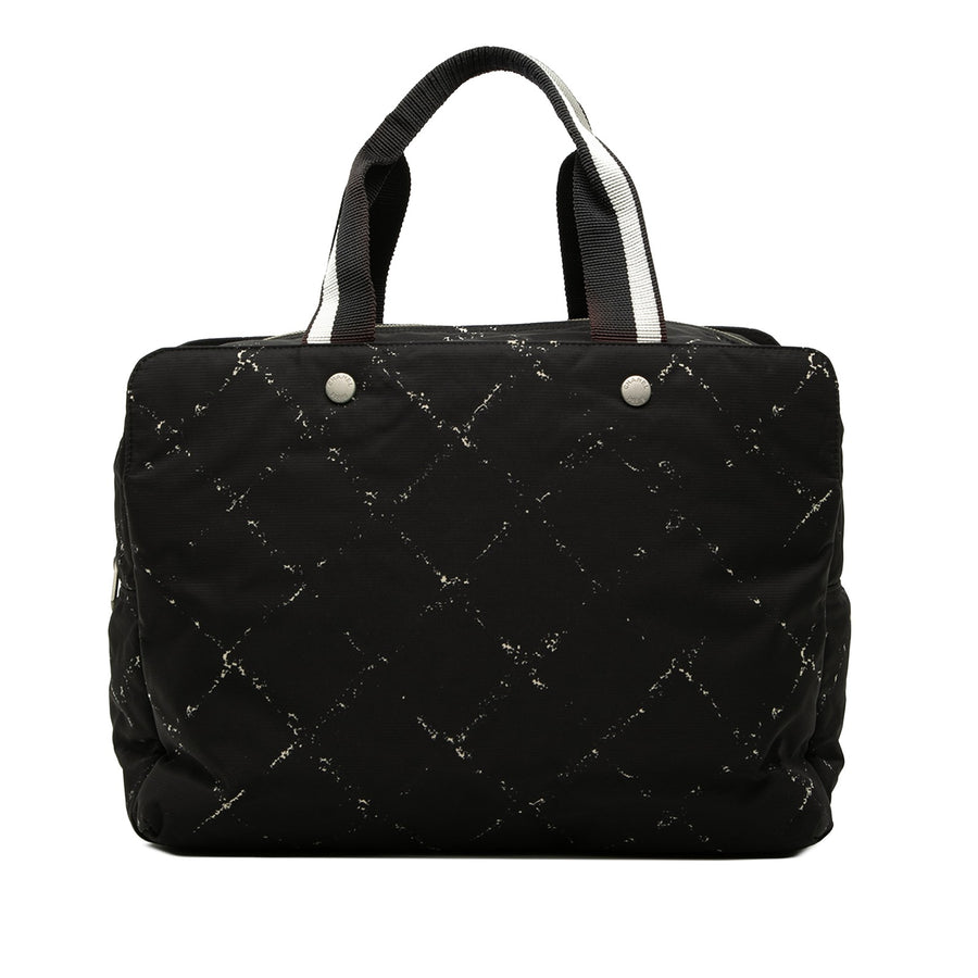 Chanel Old Travel Line Nylon Handbag