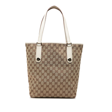 Gucci Gg Canvas Charmy Tote Pre-Loved