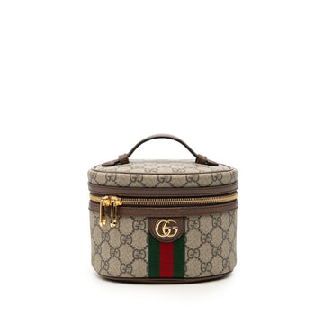 Gucci Gg Supreme Web Ophidia Vanity Bag