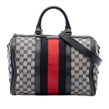 Gucci Medium Gg Canvas Web Joy Boston