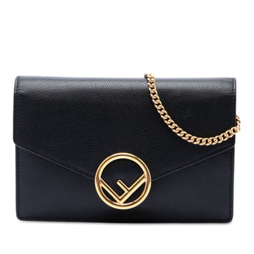 Fendi Leather F Is Envelope Wallet On