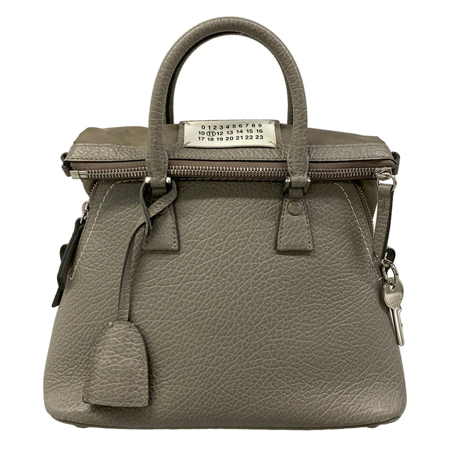 Maison Margiela 5Ac Mini Gray Leather