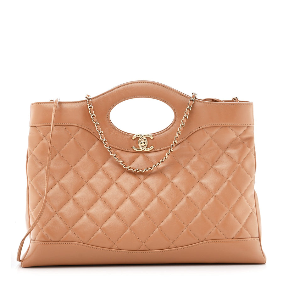 Chanel Shiny Crumpled Calfskin Quilted