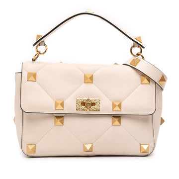 Valentino Large Grained Calfskin Roman