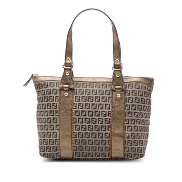 Fendi Zucchino Canvas Tote Pre-Loved