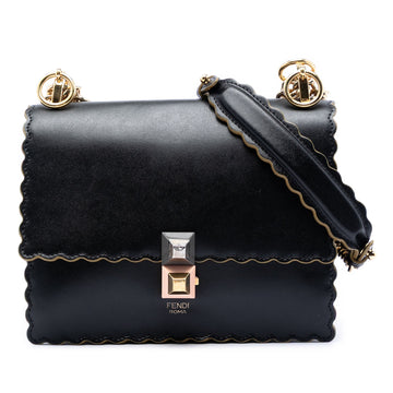 Fendi Small Scalloped Leather Kan I