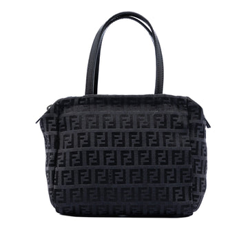 Fendi Zucchino Canvas Handbag Pre-Loved