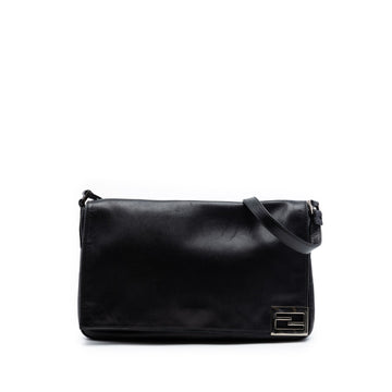 Fendi Calfskin Ff Shoulder Bag Pre-Loved