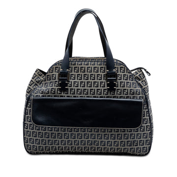 Fendi Zucchino Canvas Handbag Pre-Loved