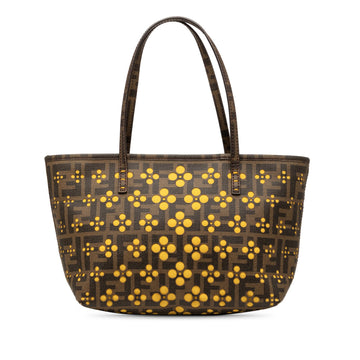 Fendi Small Perforated Zucca Spalmati