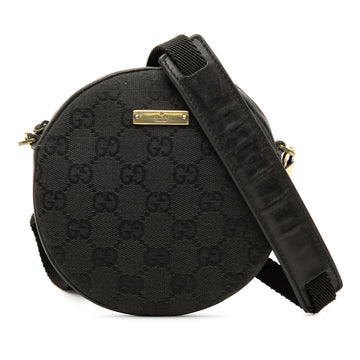 Gucci Gg Canvas Round Crossbody Pre-