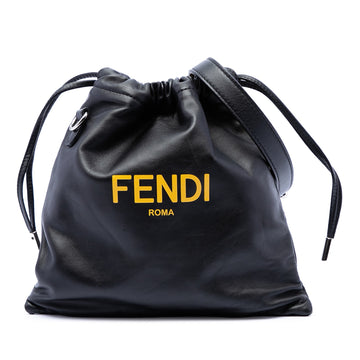 Fendi Leather Pack Pouch Bag Pre-Loved