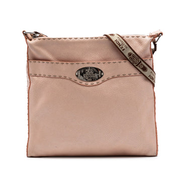 Fendi Leather Selleria Crossbody Pre-