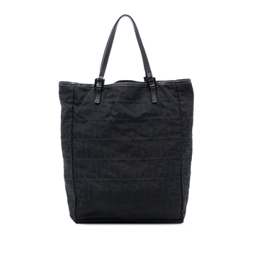 Fendi Zucca Canvas Tote Pre-Loved Black