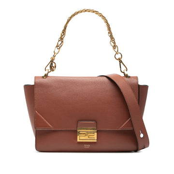 Fendi Calfskin Kan U Satchel Pre-Loved