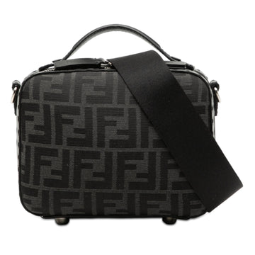 Fendi Mini Zucca Canvas Suitcase Bag