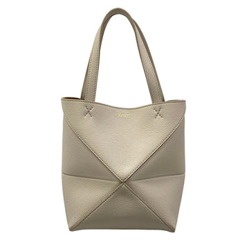 Loewe Puzzle Fold Tote Mini Light Gray