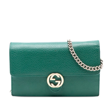 Gucci Dollar Calfskin Interlocking G