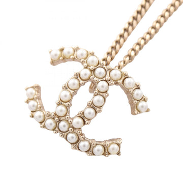 Chanel Coco Mark D20K Necklace Gold