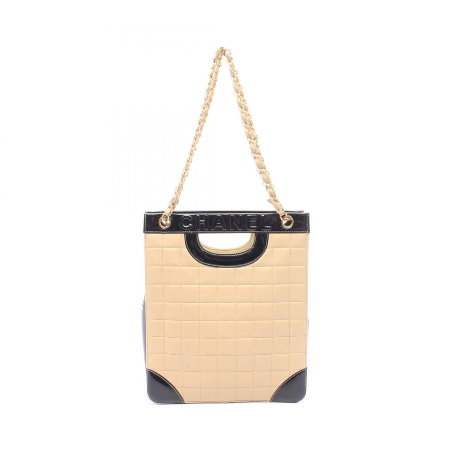Chanel Chocolate Bar Chain Shoulder Tote