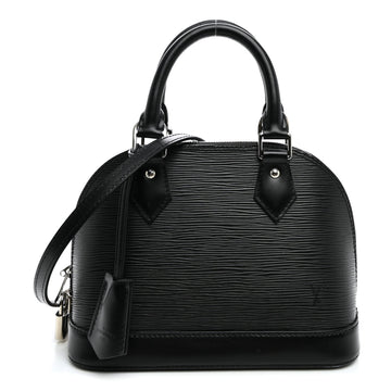Louis Vuitton Epi Alma Bb Black