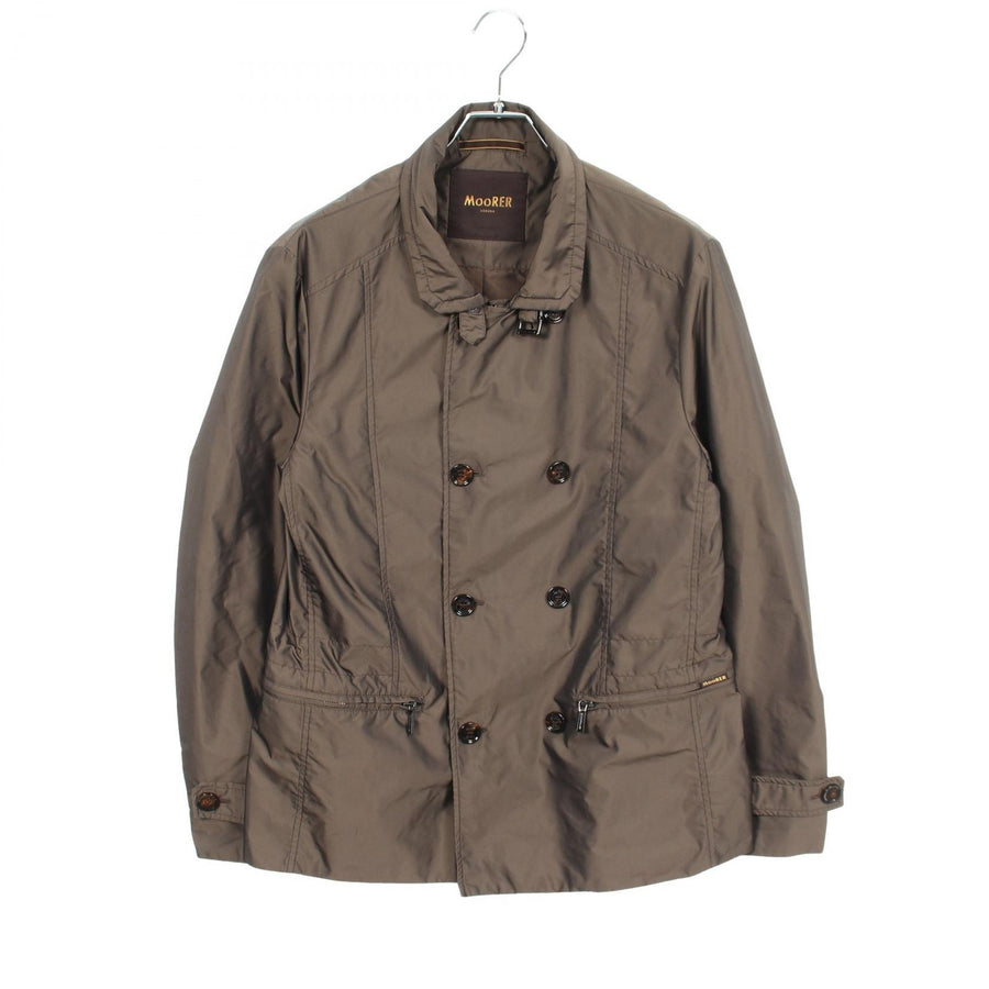Moorer Double Breasted Balmacaan Coat