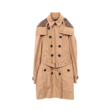 Burberry Long Trench Coat Jacket Cotton
