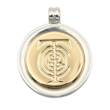 Tiffany＆Co T&C Coin Round Pendant Top