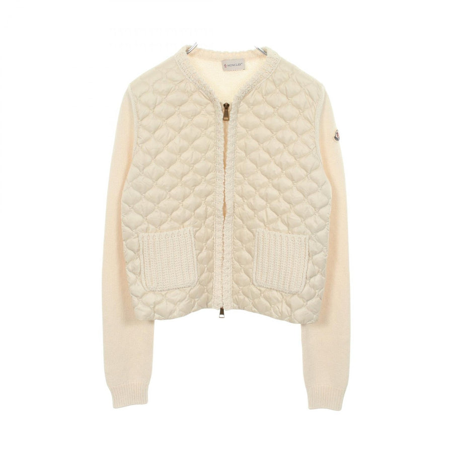 Moncler Knit Cardigan Panned Down Jacket