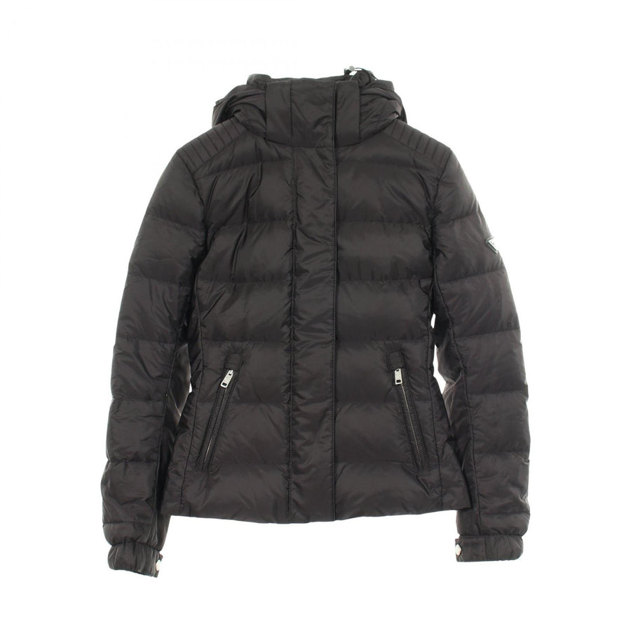 Prada Triangular Plate Down Jacket Coat